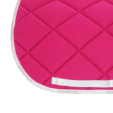 Dressage saddle pad technical fabric with logo
