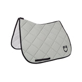 Dressage saddle pad technical fabric with logo