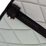 Dressage saddle pad technical fabric with logo