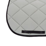 Dressage saddle pad technical fabric with logo