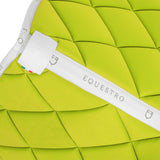 Dressage saddle pad technical fabric with logo
