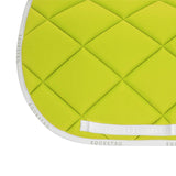 Dressage saddle pad technical fabric with logo