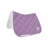 Dressage saddle pad technical fabric with logo
