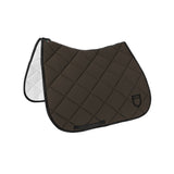 Dressage saddle pad technical fabric with logo