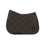 Dressage saddle pad technical fabric with logo