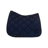 Dressage saddle pad technical fabric with logo