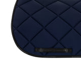 Dressage saddle pad technical fabric with logo