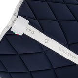 Dressage saddle pad technical fabric with logo