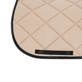 Dressage saddle pad technical fabric with logo