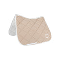 Dressage saddle pad technical fabric with logo