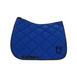 Dressage saddle pad technical fabric with logo