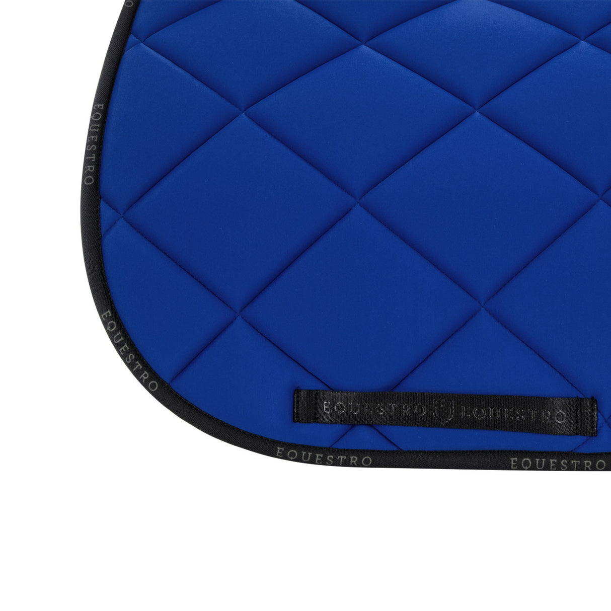 Dressage saddle pad technical fabric with logo