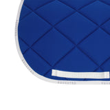 Dressage saddle pad technical fabric with logo