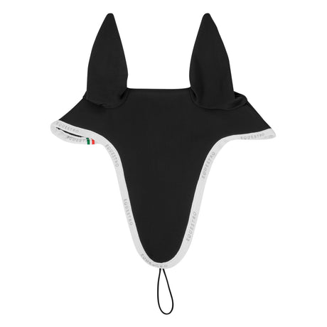 Fly veil in technical fabric with noseband attachment
