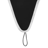 Fly veil in technical fabric with noseband attachment