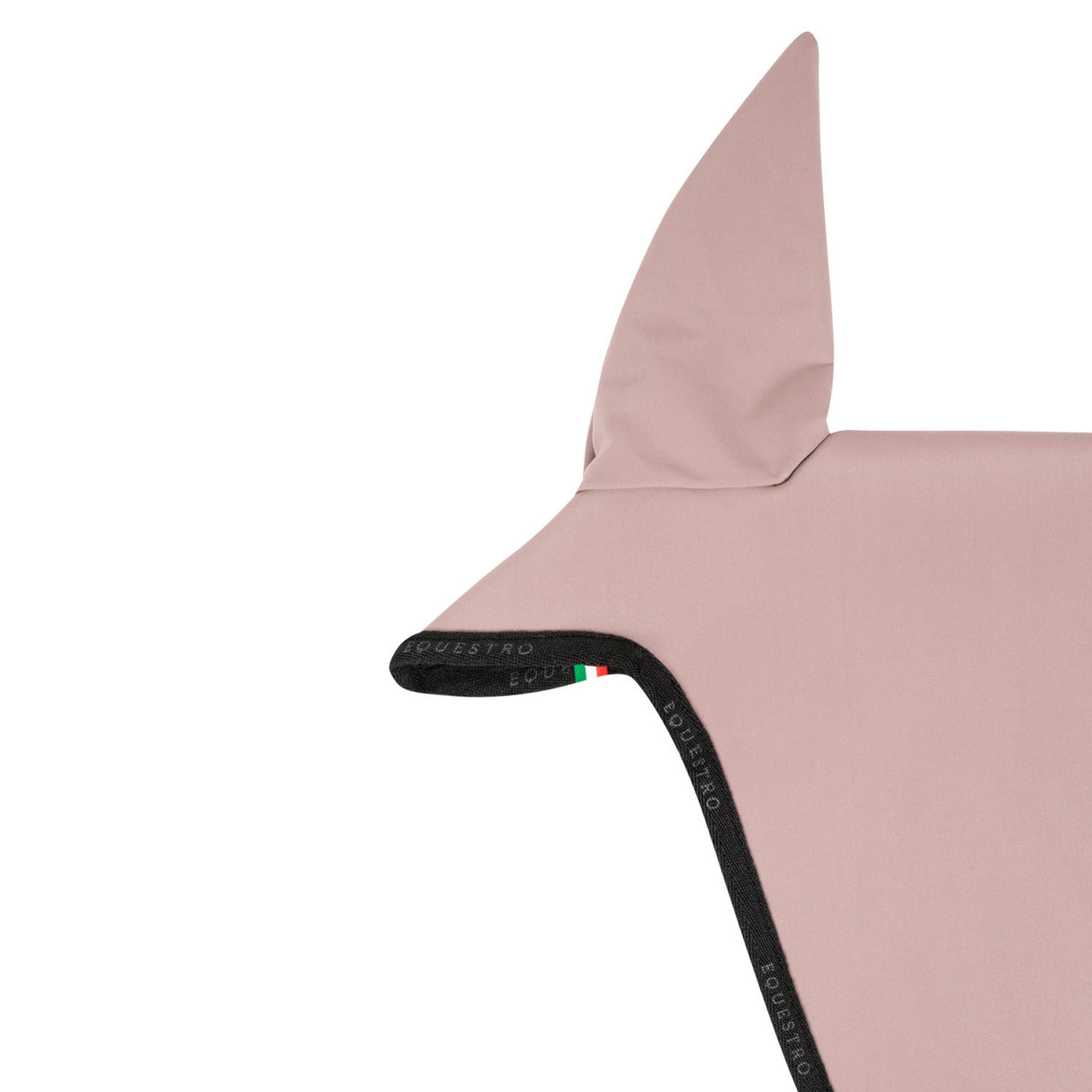 Fly veil in technical fabric with noseband attachment