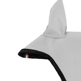 Fly veil in technical fabric with noseband attachment