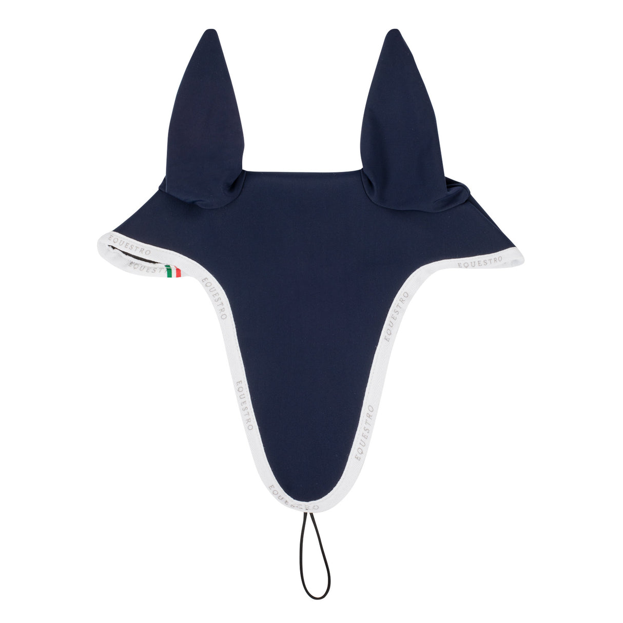 Fly veil in technical fabric with noseband attachment