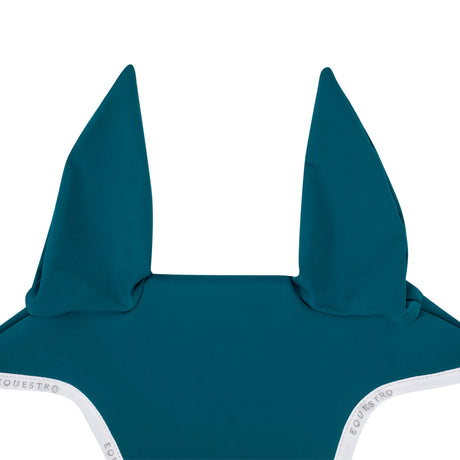 Fly veil in technical fabric with noseband attachment