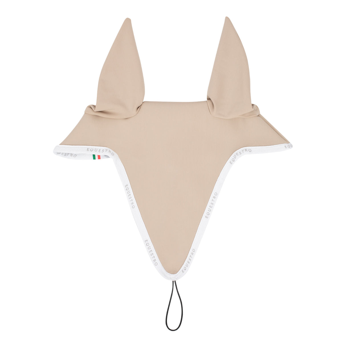 Fly veil in technical fabric with noseband attachment