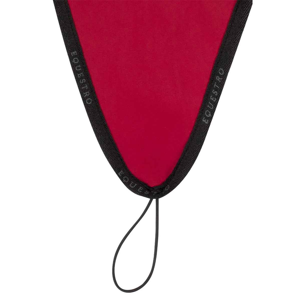 Fly veil in technical fabric with noseband attachment