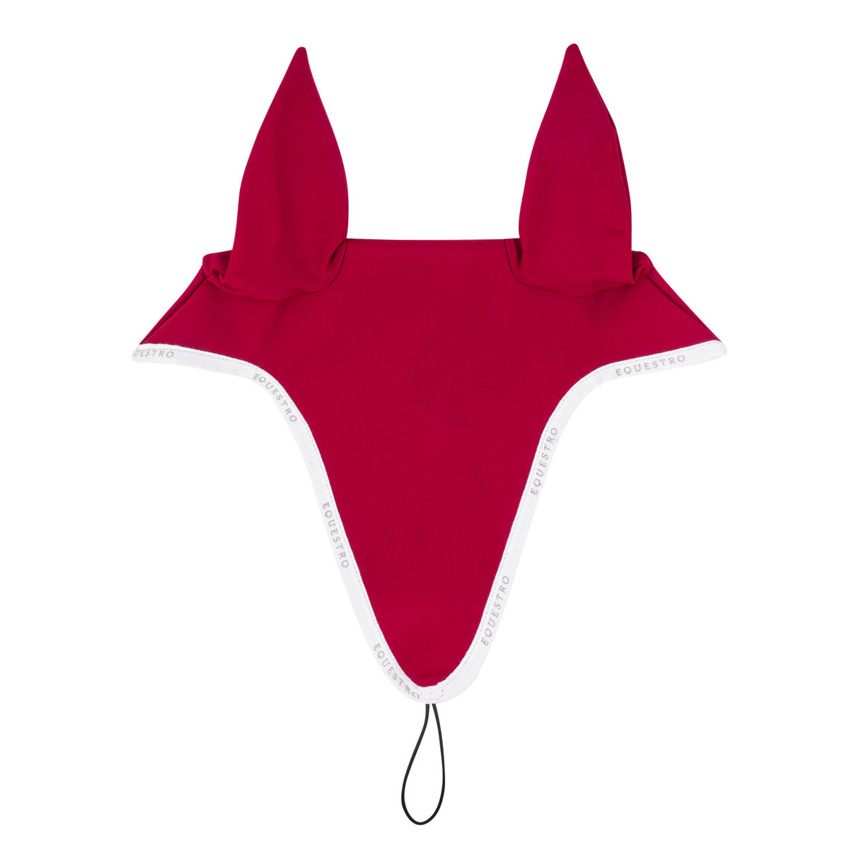 Fly veil in technical fabric with noseband attachment