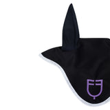 Fly veil in technical fabric with multicolor logo