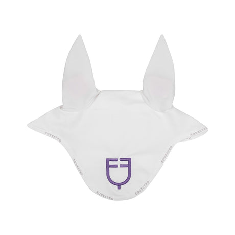 Fly veil in technical fabric with multicolor logo