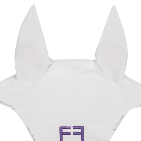 Fly veil in technical fabric with multicolor logo
