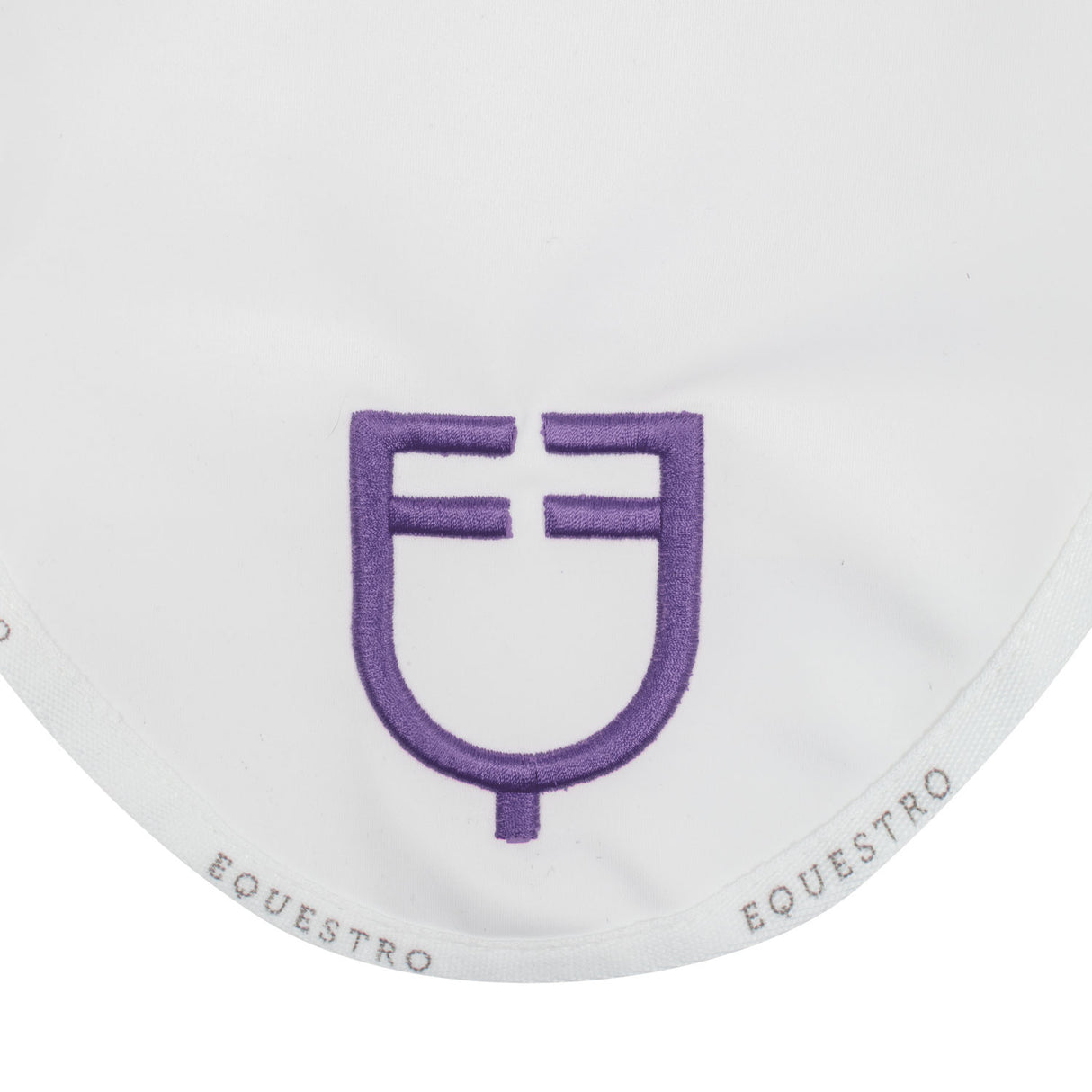 Fly veil in technical fabric with multicolor logo