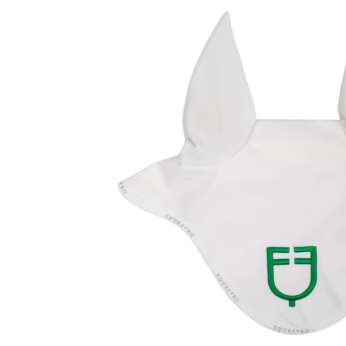 Fly veil in technical fabric with multicolor logo