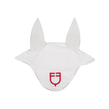 Fly veil in technical fabric with multicolor logo