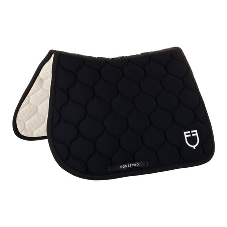 Equestro Jumping Saddle Pad With Onion Quilting