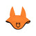 Perforated fabric fly veil with logo