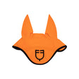Perforated fabric fly veil with logo
