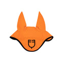 Perforated fabric fly veil with logo