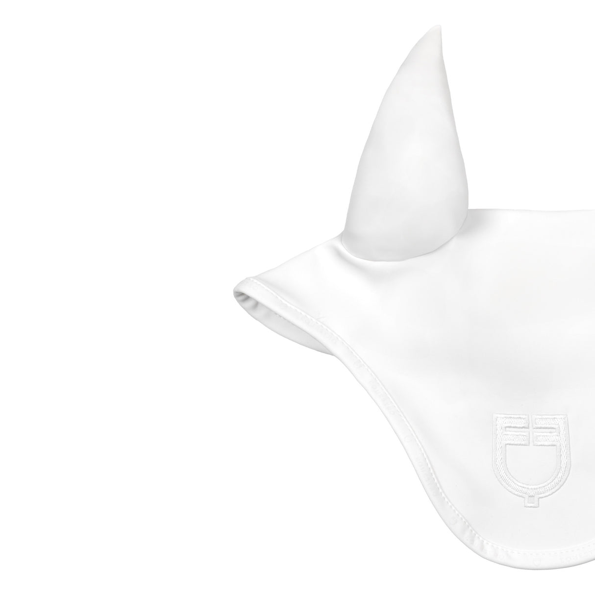 Silica fly veil with logo