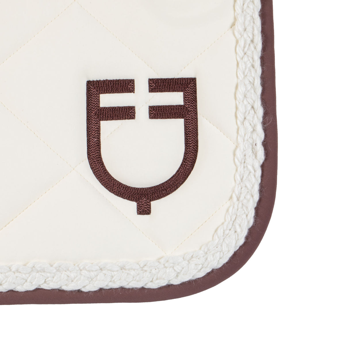 Braided cord jumping saddle pad