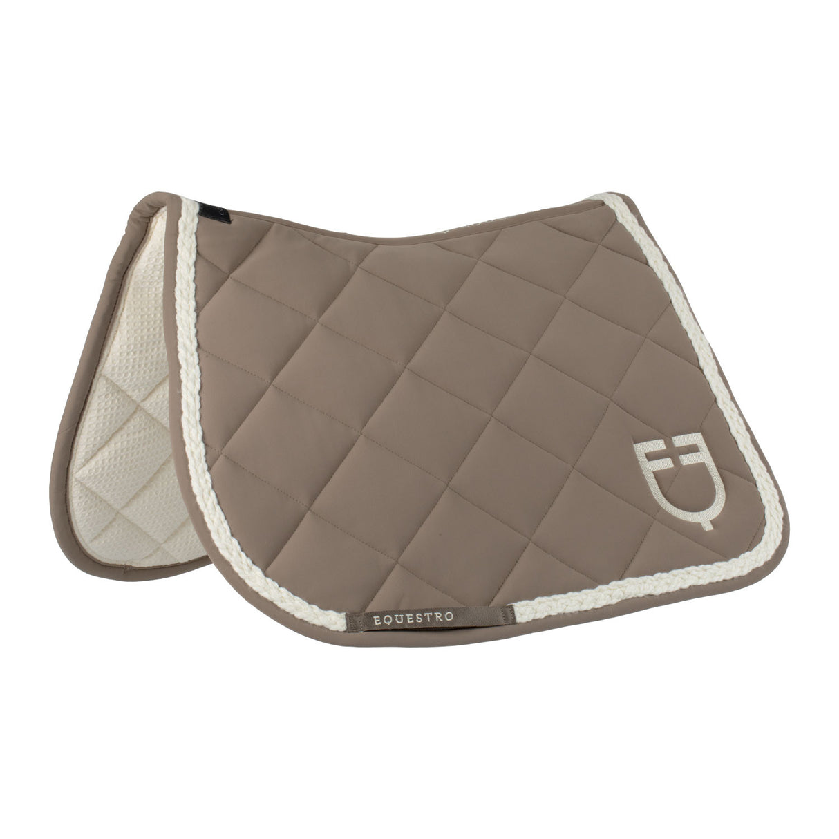 Braided cord jumping saddle pad