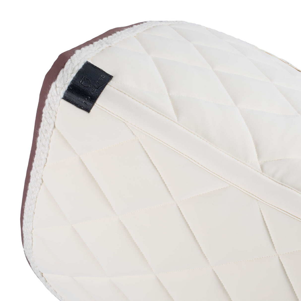 Braided cord dressage saddle pad