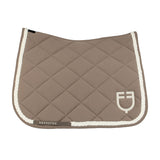 Braided cord dressage saddle pad