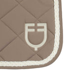 Braided cord dressage saddle pad