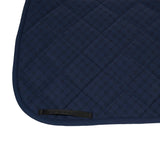 Dressage saddle pad with monogram print