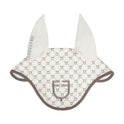 Fly veil with monogram print