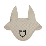 Fly veil with monogram print