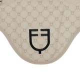 Fly veil with monogram print