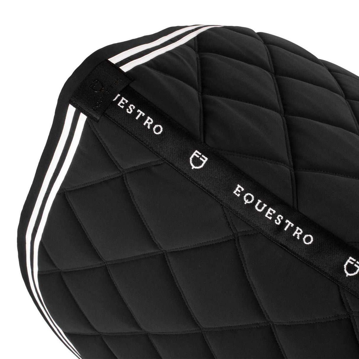 Double Stripes jumping saddle pad in technical fabric