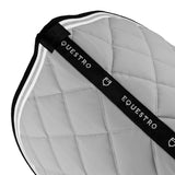 Double Stripes jumping saddle pad in technical fabric