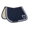 Double Stripes jumping saddle pad in technical fabric