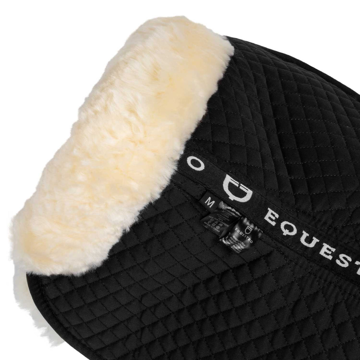 Cotton and sheepskin pad